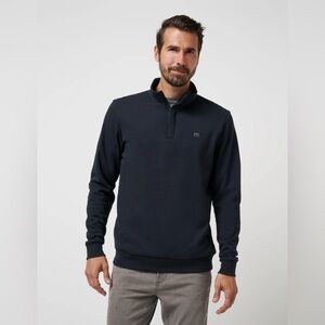 Mens Travis Mathew Quarter Zip Pullover Sweater Large EUC Like New
